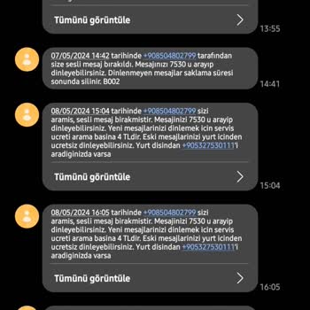 Turkcell 08504802799 Engellenmesine Rağmen Sürekli Aramakta