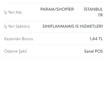 Shopier.com/ Noxx. Moda Satıcısından Yapmış Olduğum Alışveriş İptali