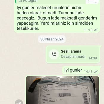 Shopier.com/ Noxx. Moda Satıcısından Yapmış Olduğum Alışveriş İptali