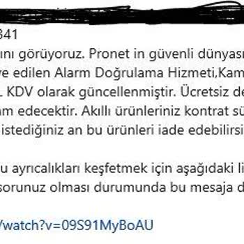 Pronet Hizmeti Kullanmadan Fatura Gönderdi