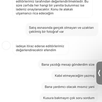 Gardrops İade Talebi Oluşturdum İade Talebi Redd Edildi