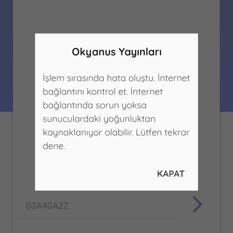 Okyanus Yayıncılık Barkod Okutucu Çalışmıyor