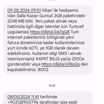 Turkcell Engelli Numara Sesli Mesajı