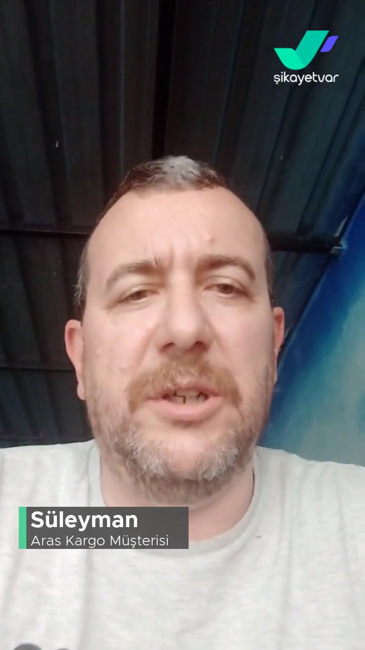 Aras Kargo Personeli Çok Saygısız! videonun kapak resmi