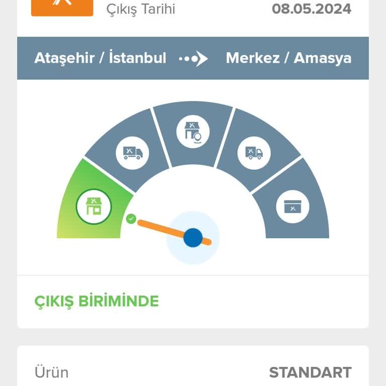 Yurtiçi Kargo Kargo Çıkış Birinde