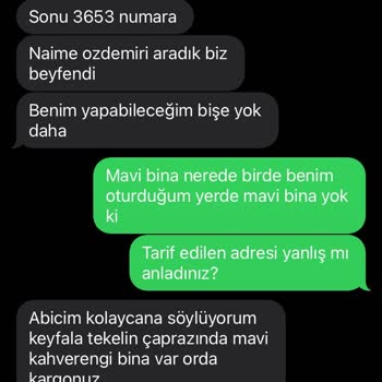 hepsiJET Siparişim Teslim Edilmedi