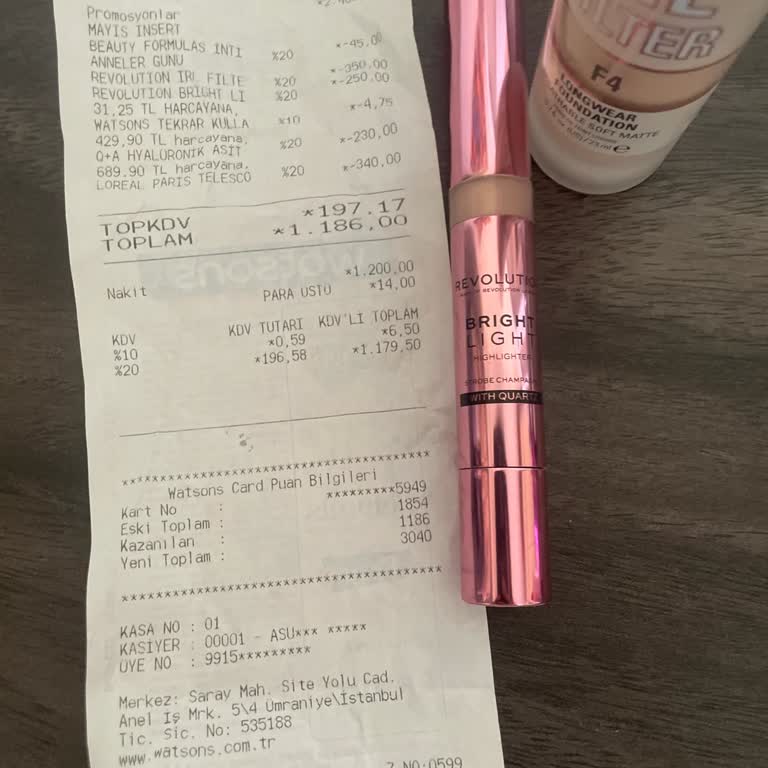 Watsons İade Ve Değişim Yapmıyor