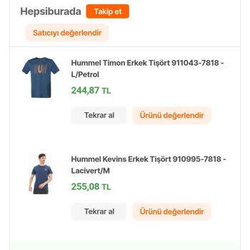 Hepsiburada'da Ki Hummel Tişörtlerinin Kalitesizliği
