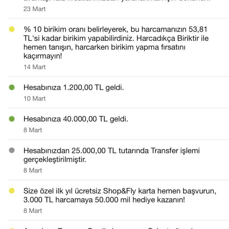 Shop&Fly Kart Başvurusu