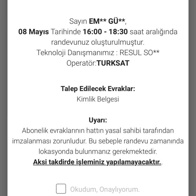 Kablo Net Randevu Verip Gelmiyor.