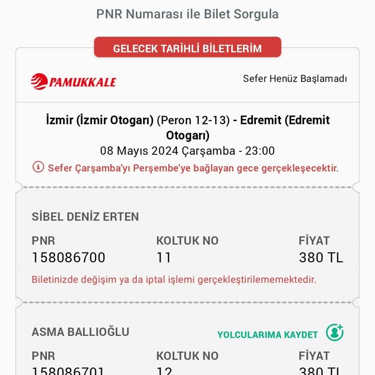 Obilet Bileti Açığa Almadı Ve Mağdur Etti