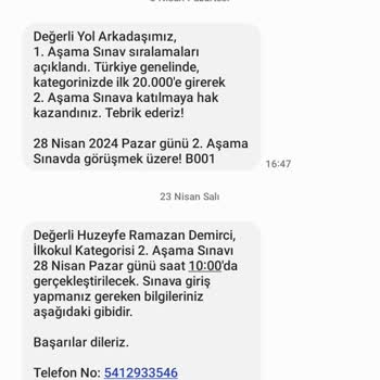 Ufka Yolculuk Sınav Sonuçları İle İlgili Yaşanan Sorunlar