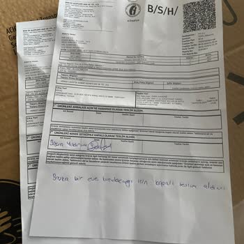 Bosch Ankastre Seti İade