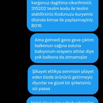 Aras Kargo Ve Sözde Destek Hattı