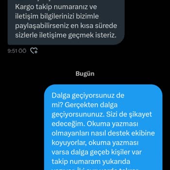 Aras Kargo Ve Sözde Destek Hattı