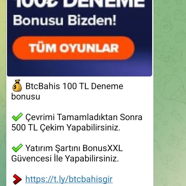 Btcbahis Deneme Bonusu Reklamı Var Kendi Yok