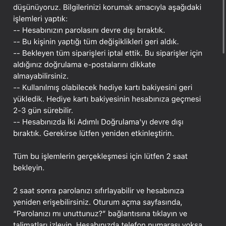 Amazon Hesap Çalınması Ve Güvenlik İhlali