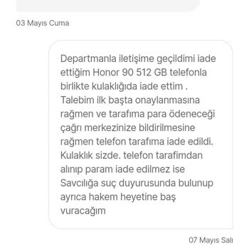 Hepsiburada. Com Paramı İade Etmiyor.