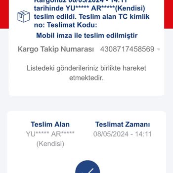 Loft Aldığım Ürün Bana Teslim Edilmedi. Başkasına Edilmiş