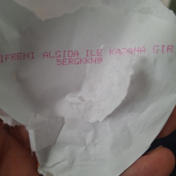 Algida İle Kazan Mağduriyeti Geçersiz Kod Ve Sistem Hatası
