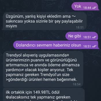 Trendyol Ürünü İnceleme İçin Para Ödenmesi