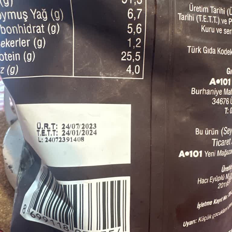 A101 Ürün Tarihi Bitmiş