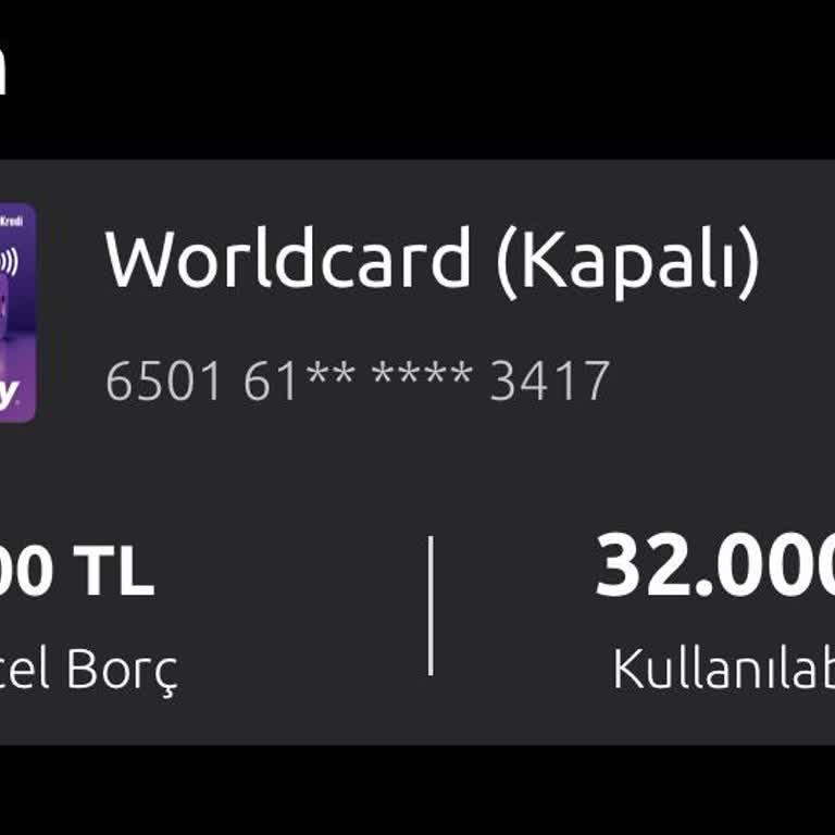 Yapı Kredi Bankası Kredi Kartım Kapatılmadı