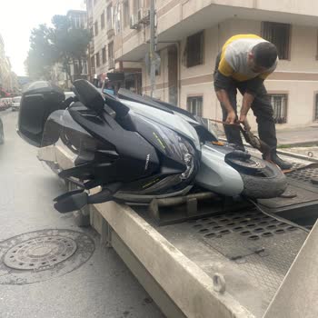 Honda Motosiklet Honda Yol Yardımdan Gönderilen Çekiciden Motorum Düştü