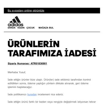 Adidas Kötü Hizmet Politikası Hk.