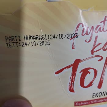 Fiyat Cüzi Kalite Tonla Ton Balığı
