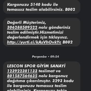 Yurtiçi Kargo Kargom Teslim Edilemedi (iade İsteği)