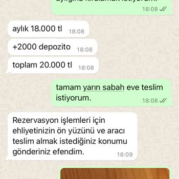 Klc Filo Araç Kiralama Teminat Talebi