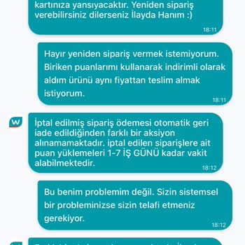 Watsons Hemen Teslimde Yaşattığı Karmaşa Ve Temsilcinin İlgisizliği
