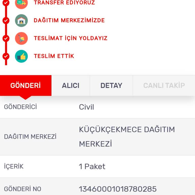 KARGOMsende Yanlış Yere Teslim Edilen Kargom Nerede