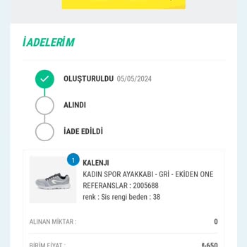 Decathlon'un İadeye Olan İlgisizliği