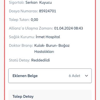 Allianz Sigorta Allianz Özel Sigortası Ameliyatım İçin Onay Vermiyor Bahane Uyduruyor