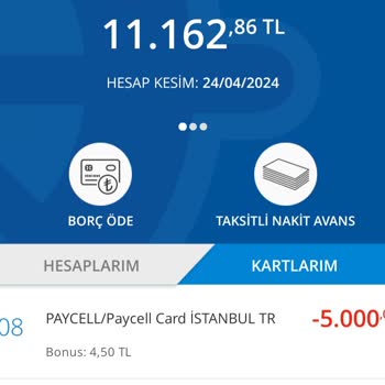 Paycell İade Para Talebi İşlem Ücreti İadesi