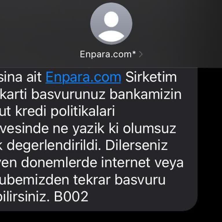 QNB Finansbank Tan Aldığım Limiti Enpara Nın Kullandırmaması