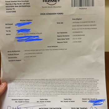 Teknosa Bilgisayarımı Rehin Aldı