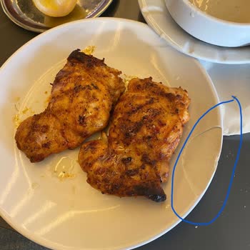 Köfteci Yusuf 4 Cm Kenarı Kırık Tabakla Yemek Servisi