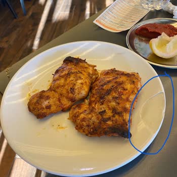 Köfteci Yusuf 4 Cm Kenarı Kırık Tabakla Yemek Servisi