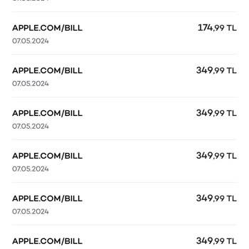 Apple Bıll Para Çekmiş Haberim Olmadan