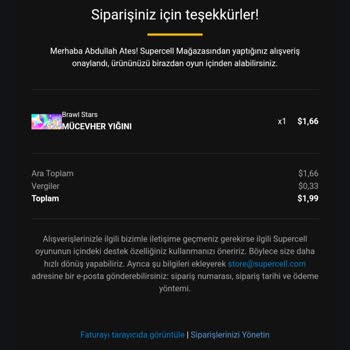 Brawl Stars Fark Etmeden 2 Dolarlık Ürün Aldım