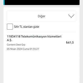 Vodafone'un Haksız Faturalandırması Hakkında