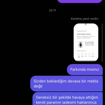 KIRAC (kiraconline.co) Kırac.co İade Eksik Ürün Sorunsalı
