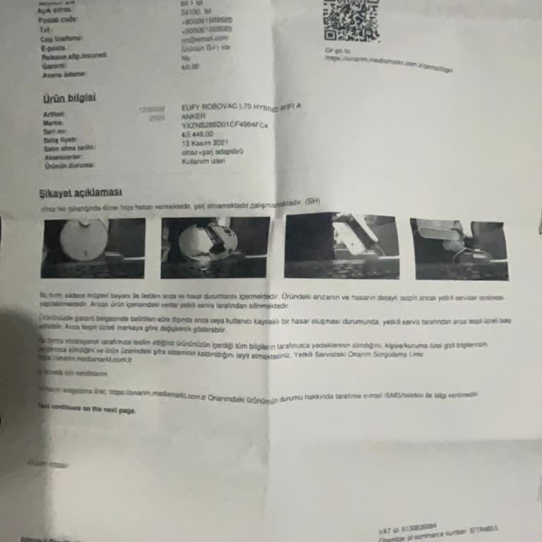 Media Markt Eufy Döner Fırça Hatası