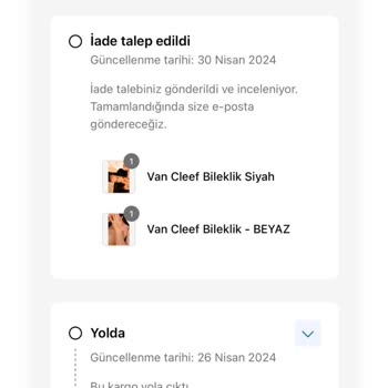 Jadenne Garanti Güvencesiyle Aldığım Bileklikler Defolu Çıktı Ve İletişim Sorunu Yaşıyorum
