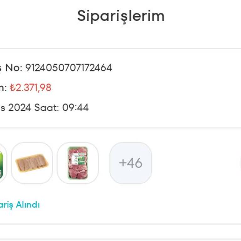 A101 Kapıda Teslim Edilmeyen Siparişler