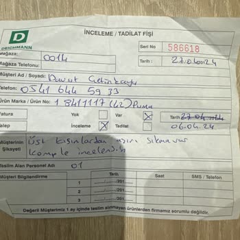 Puma Deichmann İade Hakkımızı Kullandırtmıyor Ve Bahane Buluyor