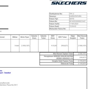 Skechers Sadece 7 Aylık Bir Ürün Sonra Yırtık